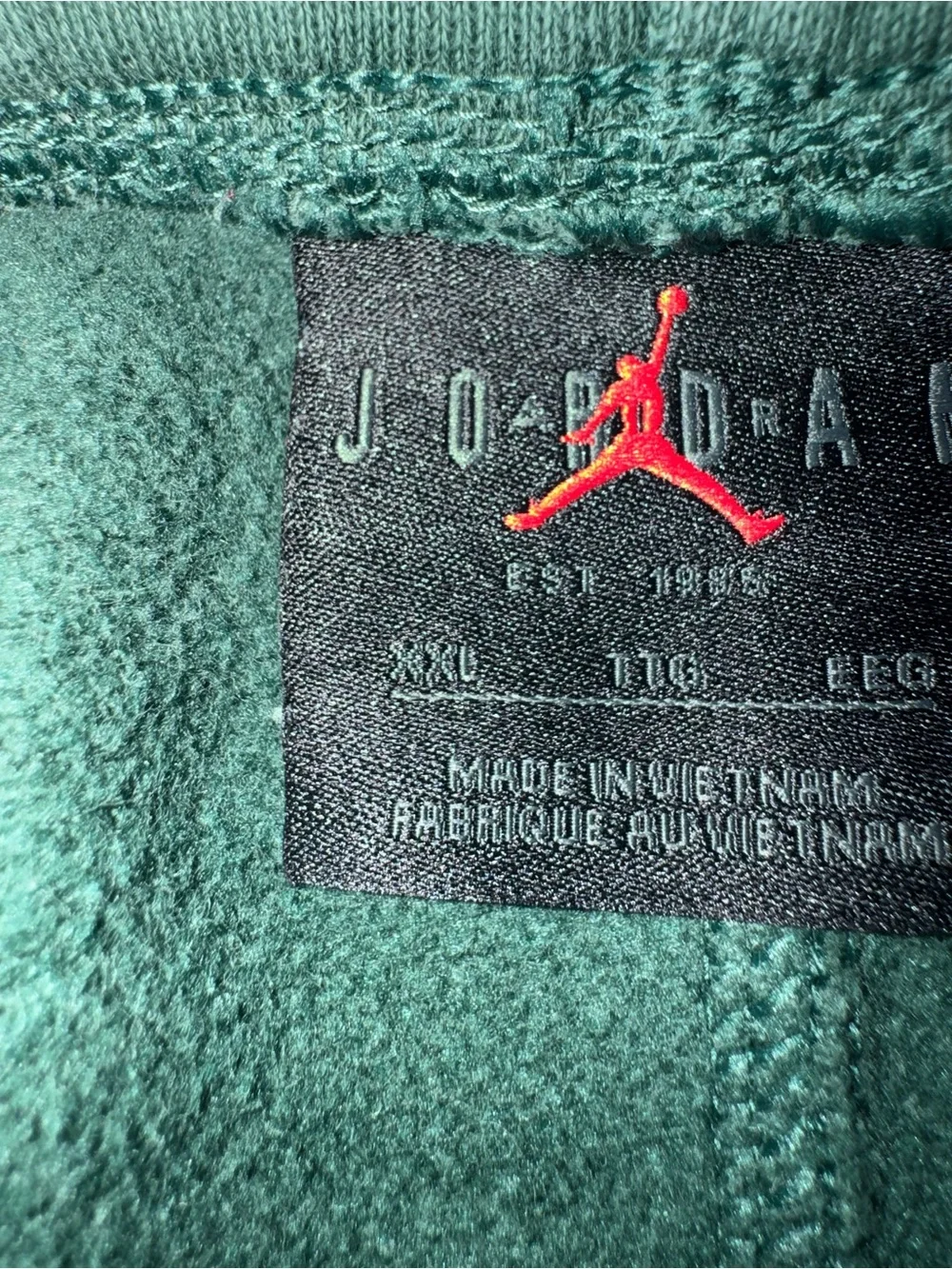 Jordan Essentials Fleece Pants Noble Green Sweatpants Joggers DA9820-333 Mens2XL